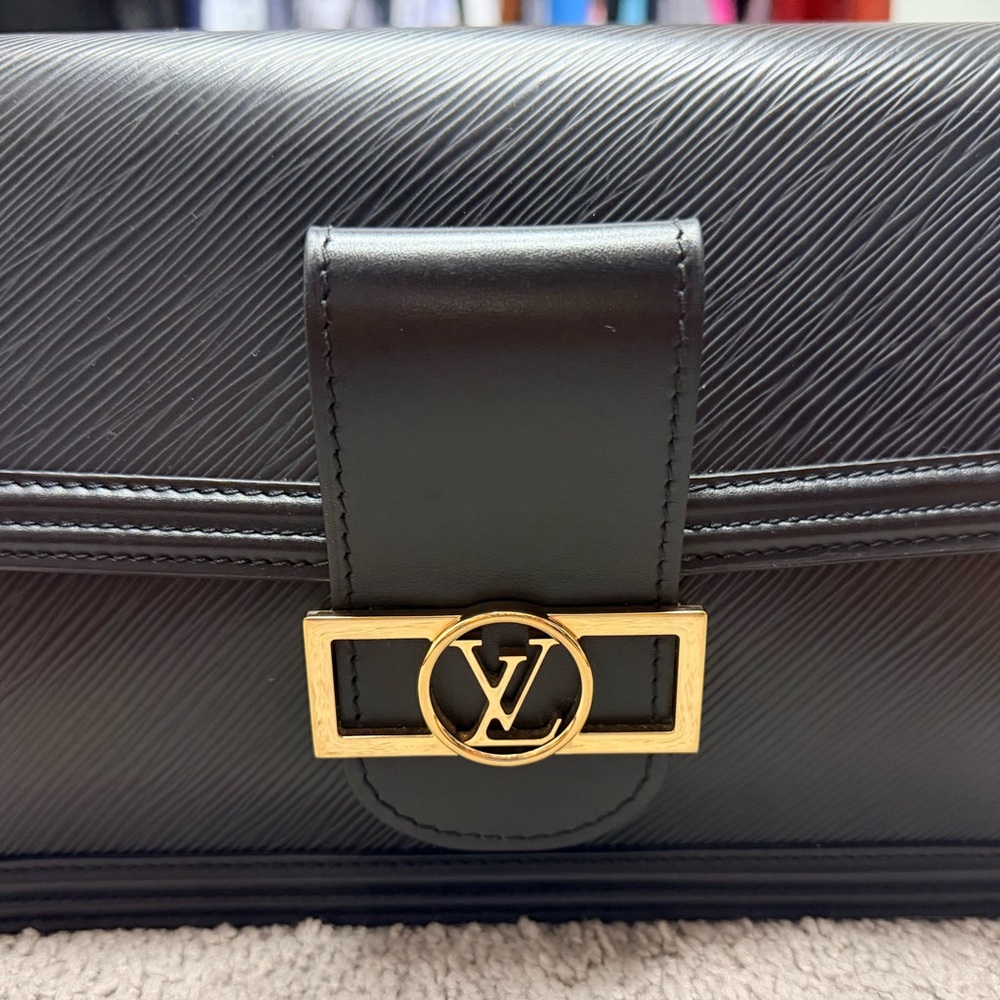 ✨ Louis Vuitton Dauphine MM – Black | Excellent Condition | Retail $4,515 ✨